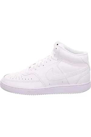 Nike Damen Court Vision Mid Sneaker, White, 39 EU