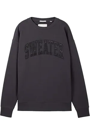 TOM TAILOR Jungen Kinder Oversized Sweatshirt mit Schriftzug, , 140
