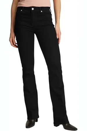 Tommy Hilfiger Damen Jeans Hose Bootcut Fit, Schwarz (Black), 34W/30L
