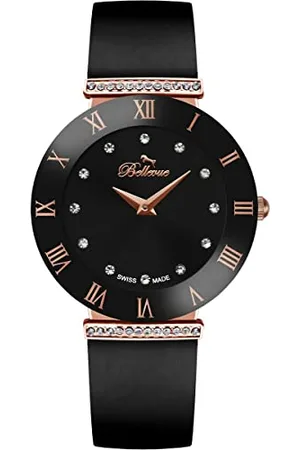 BelleVue Damen Analog-Digital Automatic Uhr mit Armband S0367607
