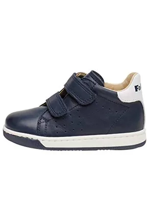 Falcotto ADAM VL-Sneakers aus gebürstetem Nappaleder mit Klettverschluss, 19