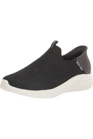 Skechers Damen Ultra Flex 3.0 Smooth Step Sneakers,Sports Shoes, Schwarz, 39.5 EU