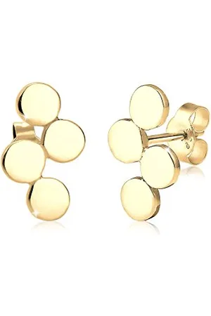 Elli Ohrringe Damen Ohrstecker Kreis Geo Minimal in 925 Sterling Silber