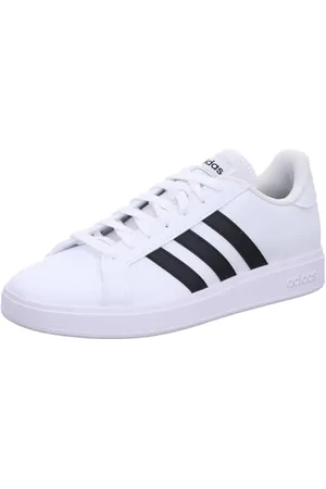 adidas Herren Grand Court Base 2.0 Shoes Schuhe, Cloud White/Core Black/Cloud White, 43 1/3 EU