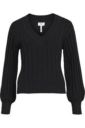 Object OBJALICE L/S V-Neck Knit Pullover NOOS