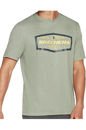 Skechers Herren Latitude Tee T-Shirt, Green