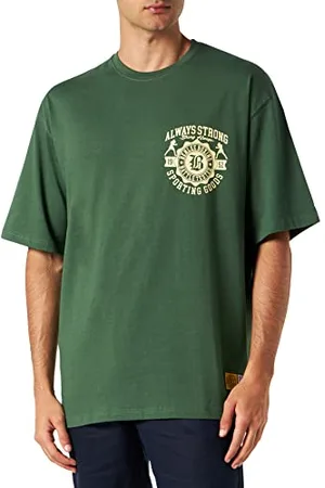 Benlee Rocky Marciano BENLEE Herren T-Shirt Oversize Waldorf Bottle Green/Yellow L