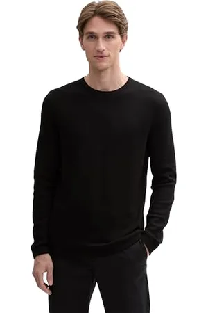 TOM TAILOR Herren Strickpullover aus Baumwolle, , M
