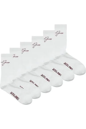JACK & JONES Herren Jactennis Sock 6 Pack Socken, , Einheitsgröße