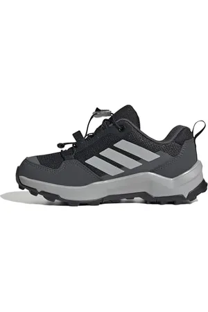 adidas Terrex AX4S Speed Lacing Hiking Shoes Kids Wanderschuhe, core Black/Grey Two/Grey six, 32 EU