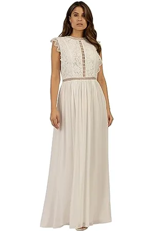 Apart Damen Formales Abendkleid, cremefarben, 42