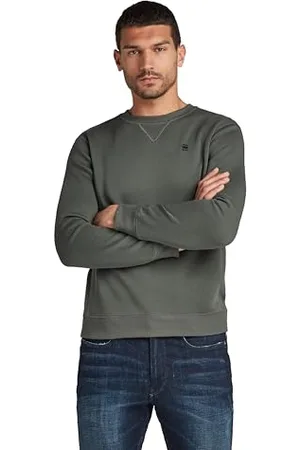 G-Star Herren Premium Core Sweatshirt, Grau (Graphite D16917-C235-996), XL