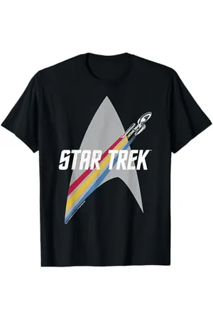 Star Trek Original Series Rainbow Delta Graphic T-Shirt T-Shirt