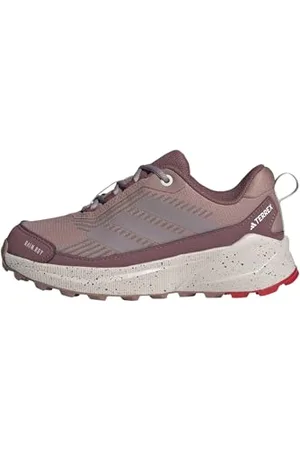 adidas Terrex Trailmaker 2 RAIN.RDY Hiking Shoes Kids Wanderschuhe, Warm Clay/Preloved Fig/Pure Ruby, 32 EU