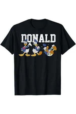 Disney Donald Duck Action Pose Graphic T-Shirt T-Shirt