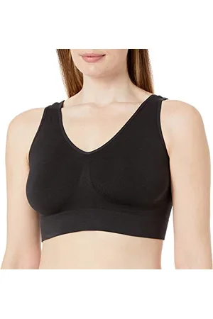 Just My Size Damen Pure Comfort Light Support Pullover Wireless T-Shirt Bra with Moisture-Wicking BHS, Undurchsichtige, , 4X-Large