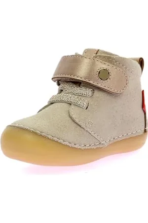 Kickers Jungen Unisex Kinder SONIZIKRO Stiefelette, Champagnerbeige, 25 EU