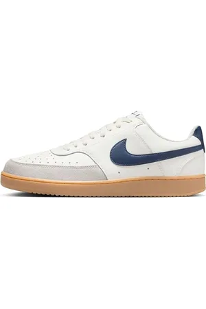 Nike Herren Court Vision LO TRK3 Sneaker, Sail/Midnight Navy-Gum Light Brown, 46 EU