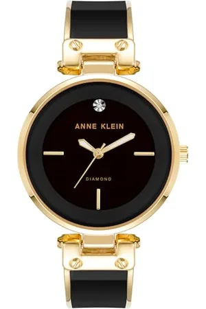 Anne Klein Damen-Armbanduhr mit echtem Diamant-Zifferblatt, AK/1414