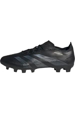 adidas Unisex Predator League Football Boots Multiground Fußballschuhe, Core Black/Carbon/Gold Metallic, 40 EU