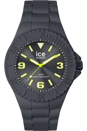 Ice-Watch ICE generation Anthracite - Graue Herrenuhr mit Silikonarmband - 019871 (Medium)