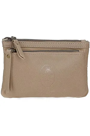 El Potro Joumma bags,s.l. EL Potra Wolle, lässig, schwarz, 22 x 25 x 10 cm, Polyester und PU, Lässiger Rucksack