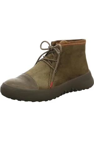 Think! Damen KUSABI nachhaltige Lodenfutter Boots, 7000 Olive/Kombi, 41 EU