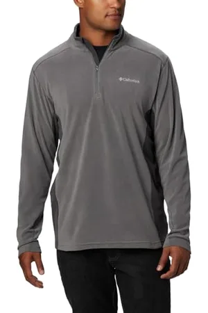 Columbia Herren Klamath Range Ii Half Zip Pullover, City Grey/Shark, Mittel