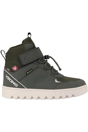 Viking Fleek Warm GTX 1V SL Snow Boot, Black/Charcoal, 39 EU Schmal