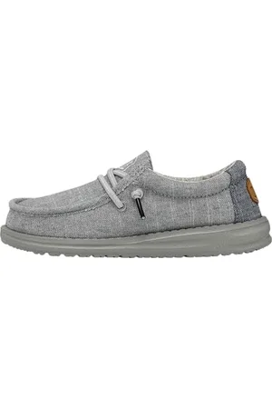 Hey dude Wally Youth Moc Toe Shoes, , 33 EU