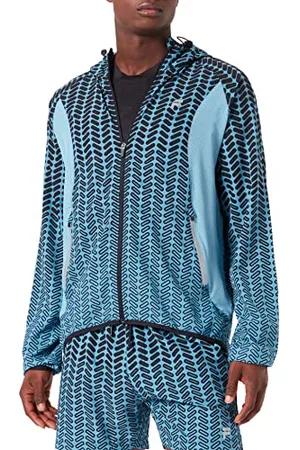 Fila Herren RAGA Hooded Running Jacket, , M