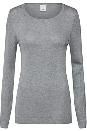 Ichi Damen Langarmshirt Mafa O LS, , 38 (Herstellergröße: M)