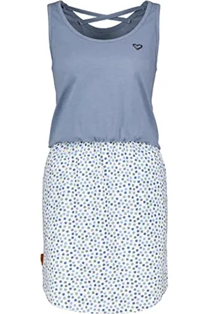 alife kickin ALIFE and Kickin RosalieAK Dress – Damen Jerseykleid Kurz – Bequem & Lässig für Alltag & Freizeit – Leichtes Sommerkleid für warme Tage M