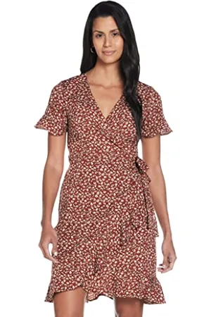 ONLY ONLOLIVIA S/S WRAP Dress WVN NOOS