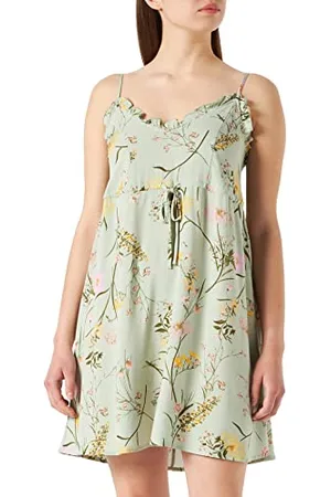 VERO MODA VMEASY Short FRL Strap Dress WVN GA