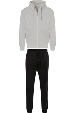 Trigema Jogginganzug mit Kapuze und Reißverschluss