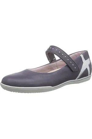 Däumling Mädchen Agata-Amanda Geschlossene Ballerinas, Grau (Fortuna airone83), 41 EU