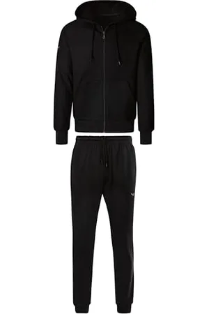 Trigema Jogginganzug mit Kapuze und Reißverschluss