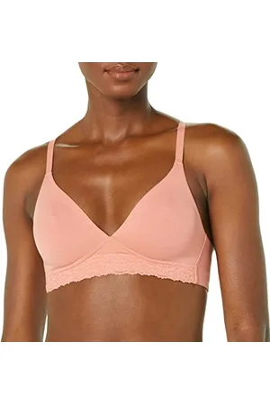 Amazon Damen Ungefütterter Bralette aus Baumwolle und Spitze, , 40