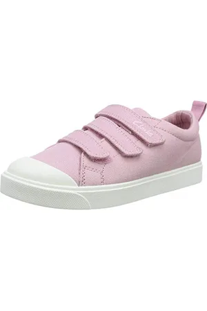Clarks Mädchen City Vibe K Sneaker, Pink Canvas, 29.5 EU