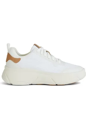 Geox Damen D Nebula 2.0 X A Platform, White, 36 EU