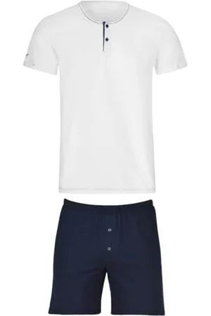 Trigema Herren 6392041S Pyjamaset, , XL