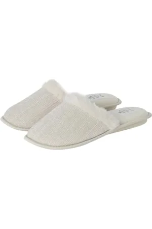 Women secret Damen Zapatillas Daily Nordic Botanical Slipper, , Large Weit