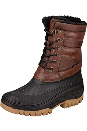 LICO Fenna Unisex Schneestiefel, braun/schwarz, 36 EU