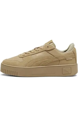 PUMA Damen Carina Street SD Sneaker, Prairie Tan-Prairie Tan Gold, 37 EU