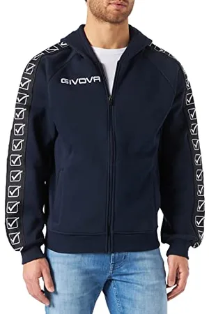 Givova Unisex Sweatshirt Full Zip Band, , M, M