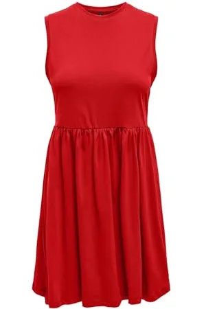 ONLY ONLMAY Life S/L Peplum Dress Box JRS