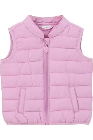 QS by s.Oliver Steppweste mit Stehkragen rosa 92