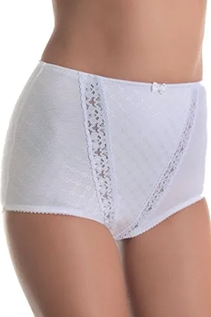 SASSA Damen Maxi Miederslip, Weiß (Weiß 100), 40 (Herstellergröße: 75)
