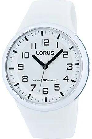 Lorus Fashion Damen-Uhr Edelstahl und Kunststoff mit Silikonband RRX53DX9